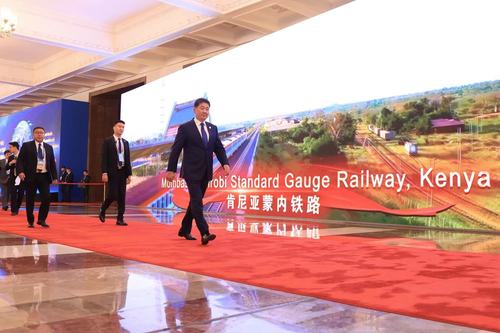 Ерөнхийлөгч У.Хүрэлсүх “Бүс ба Зам” чуулга уулзалтын нээлтийн ажиллагаанд оролцов